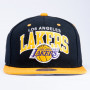 Los Angeles Lakers Mitchell & Ness 2 Tone Team Arch Snapback kapa