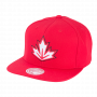 Canada Mitchell & Ness Team Logo Snapback cappellino