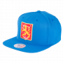 Finlandia Mitchell & Ness Team Logo Snapback cappellino