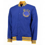 Golden State Warriors Mitchell & Ness NOTHING BUT NET WARM UP jakna 