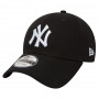 New York Yankees New Era 9FORTY League Essential kapa Black 
