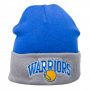 Golden State Warriors Mitchell & Ness Team Arch Cuff cappello invernale (EU349 GOLWAR)