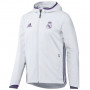 Real Madrid Adidas giacca da reppresentanza con cappuccio (AO3092)