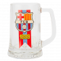 FC Barcelona Bierglas 