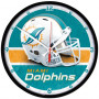 Miami Dolphins Wanduhr