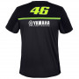 Valentino Rossi VR46 Yamaha Black Line T-Shirt