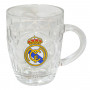 Real Madrid boccale di vetro