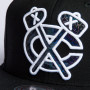 Chicago Blackhawks Mitchell & Ness Dark Hologram cappellino 