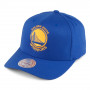 Golden State Warriors Mitchell & Ness Team Logo High Crown Flexfit 110 cappellino