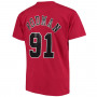 Dennis Rodman 91 Chicago Bulls Mitchell & Ness T-Shirt