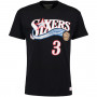 Allen Iverson 3 Philadelphia 76ers Mitchell & Ness T-Shirt