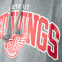 Detroit Red Wings Mitchell & Ness Team Arch felpa con cappuccio