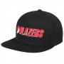 Portland Trail Blazers Mitchell & Ness Wool Solid/Solid 2 cappellino