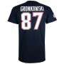 Rob Gronkowski 87 New England Patriots T-Shirt