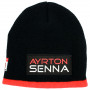 Ayrton Senna McLaren Three Times World Champion Wintermütze