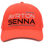 Ayrton Senna McLaren Three Times World Champion cappellino