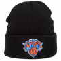 New York Knicks Mitchell & Ness Team Logo Cuff Wintermütze