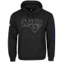 Los Angeles Rams Reiser maglione con cappuccio