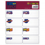 FC Barcelona etichette per quaderni