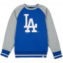 Los Angeles Dodgers Majestic Athletic Raglan Crew duks (MLD3778BC)