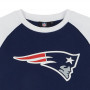 New England Patriots Raglan Crew maglione