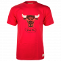 Chicago Bulls Mitchell & Ness Distressed HWC Logo T-Shirt