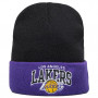 Los Angeles Lakers Mitchell & Ness Team Arch Cuff zimska kapa 