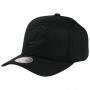 Cleveland Cavaliers Mitchell & Ness Black Flexfit 110 cappellino