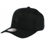 Miami Heat Mitchell & Ness Black Flexfit 110 cappellino