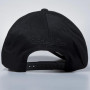 Miami Heat Mitchell & Ness Black Flexfit 110 cappellino