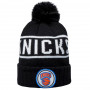 New York Knicks Mitchell & Ness Glow In The Dark Pom Knit Wintermütze