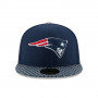 New England Patriots New Era 59FIFTY Sideline cappellino (11462075)