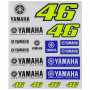 Valentino Rossi VR46 Yamaha etichette (YDUST273503)