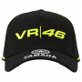Valentino Rossi VR46 Yamaha Black Line kačket (YKMCA315404)