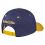 California Golden Bears Mitchell & Ness Team Logo 2-Tone 110 Flexfit cappellino