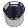 North Carolina Tar Heels Mitchell & Ness Team Logo 2-Tone 110 Flexfit cappellino