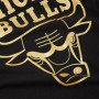 Chicago Bulls New Era Black 'N' Gold Graphic majica (11530771)