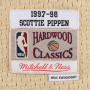 Scottie Pippen 33 Chicago Bulls 1997 Mitchell & Ness Gold Swingman maglia