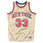 Patrick Ewing 33 New York Knicks 1997 Mitchell & Ness Gold Swingman Trikot 