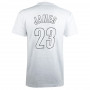 James LeBron 23 Cleveland Cavaliers Mitchell & Ness Black & White majica 
