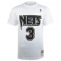 Dražen Petrović #3 New Jersey Nets Mitchell & Ness Black & White majica 