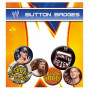 WWE Badge Set 6x Abzeichen
