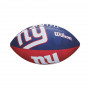 New York Giants Wilson Team Logo Junior lopta za američki fudbal
