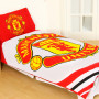 Manchester United obojestranska posteljnina 135x200