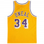 Shaquille O'Neal 34 Los Angeles Lakers 1996-97 Mitchell & Ness Swingman maglia