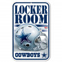 Dallas Cowboys targhetta Locker Room