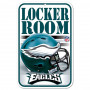 Philadelphia Eagles Schild Locker Room