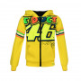 Valentino Rossi VR46 Stripes dječja zip majica sa kapuljačom