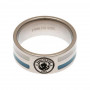 Manchester City Colour Stripe prsten od čelika