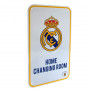 Real Madrid Home Changing Room Schild